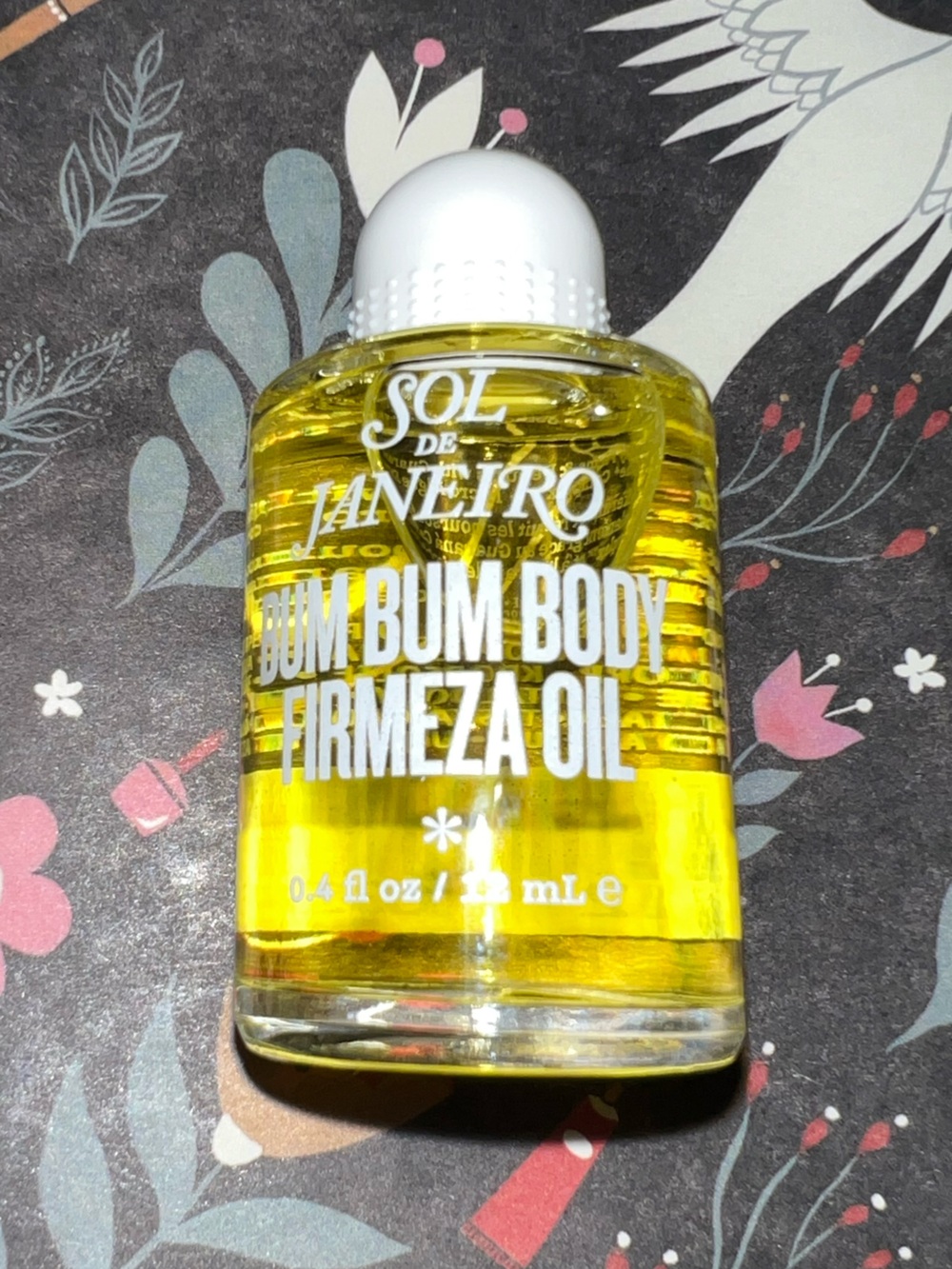 Sol de Janeiro Yellow Body Oil – Bum Bum Firmeza Moisturizer-12 ml travel size